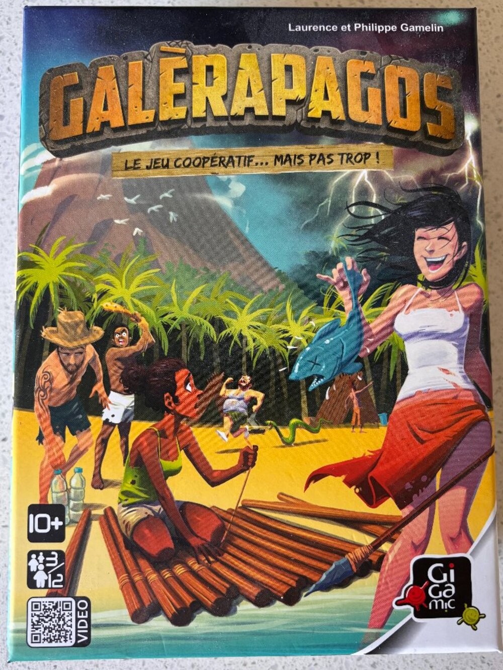 NWOT Galèrapagos Board Game